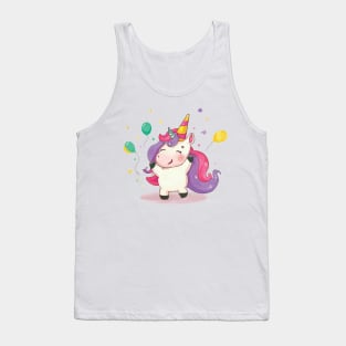 Unicorn Party Tank Top